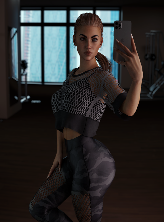 before gym 