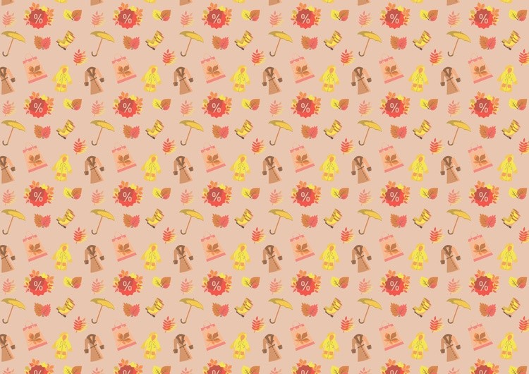 Background autumn raincoat