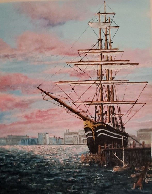 Getting ready to set sail 