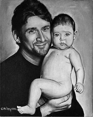 David and daughter 
