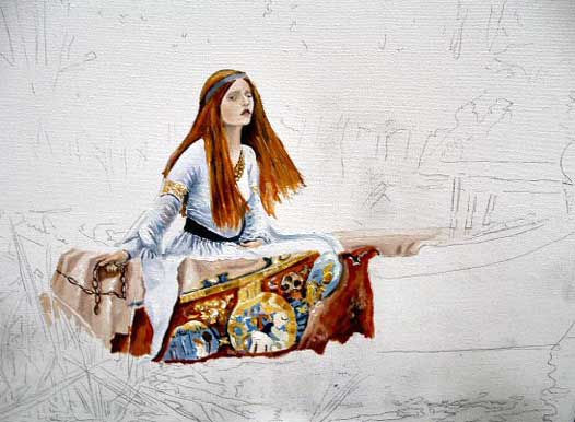 The Lady of Shallot ( in progress)