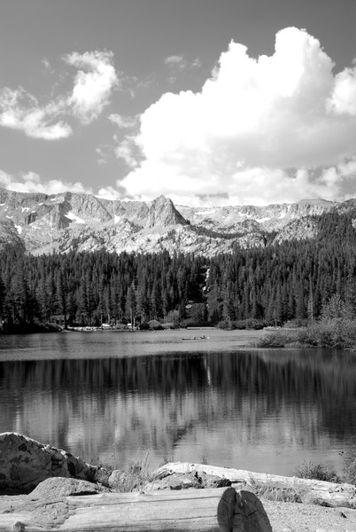 Twin Lakes, Black & White