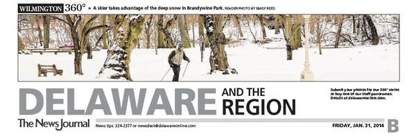 150th News Journal Panorama-Snow Skier