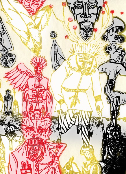 dance of the white shaman (detail)