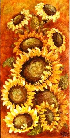 sunburnt flowers