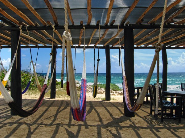 Hammocks in Cozumel