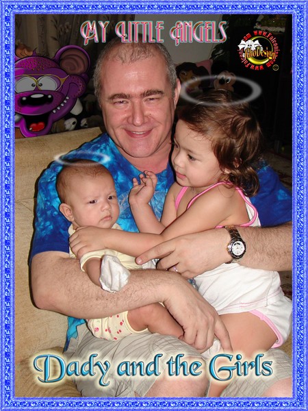 daddy and his girls