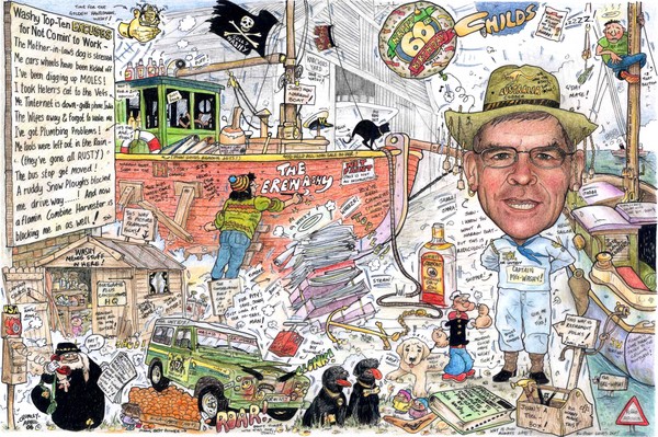 Cartoon Retirement Commission