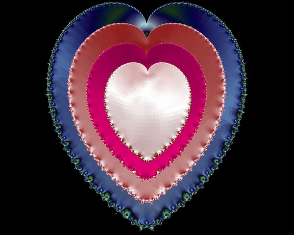 Multiple Satin Hearts