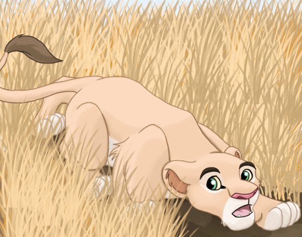 Nala Creeping away