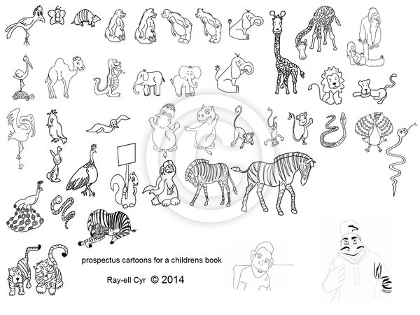 prospectus cartoons for a childrens book