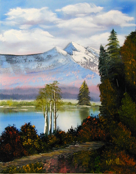 A Fall Mountain View