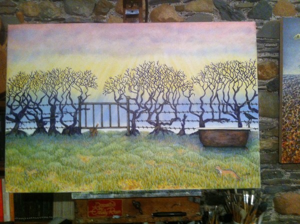 Cumbrian Winter hedge 9