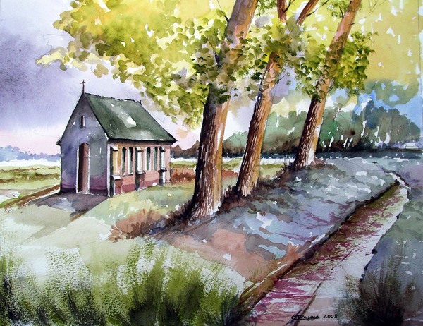 Start of a rainy day