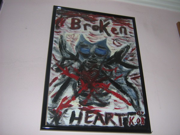 Broken Heart Skull Tis
