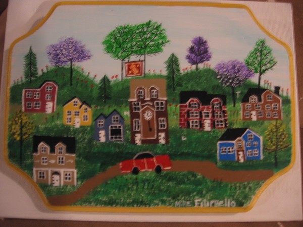 Mead Square Pharmacy Custom Painting