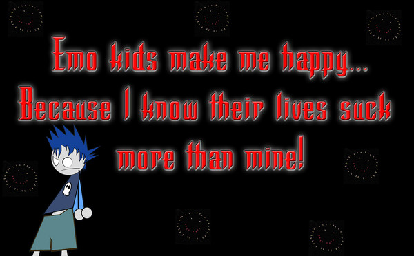 Emo Kids Make Me Happy!