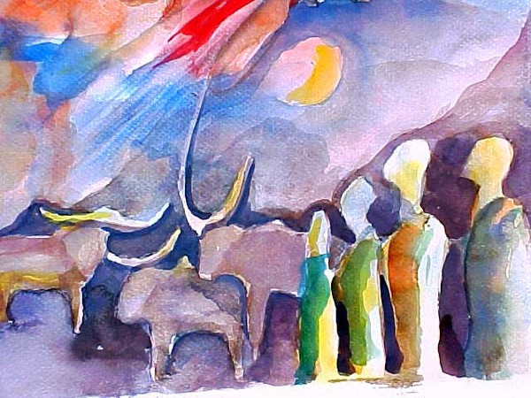 the movement with the moon