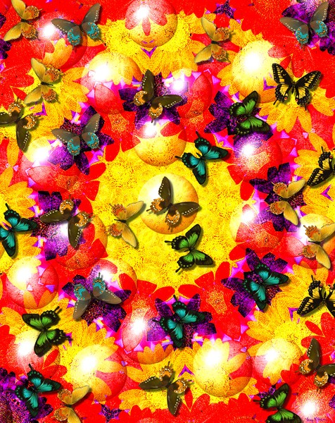 Daisy bubble kalidiscope