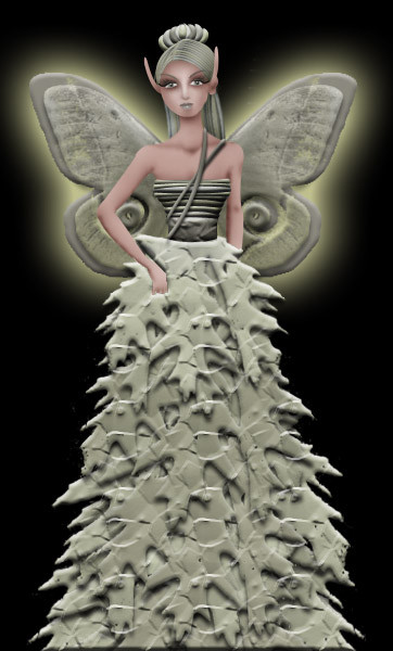 Green Moth Fairy