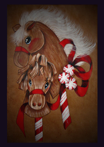 Candy Cane Ponies