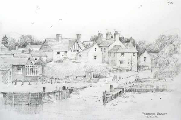 Walberwick slipway Suffolk