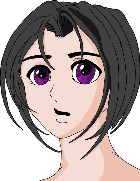 Anime girl in progress