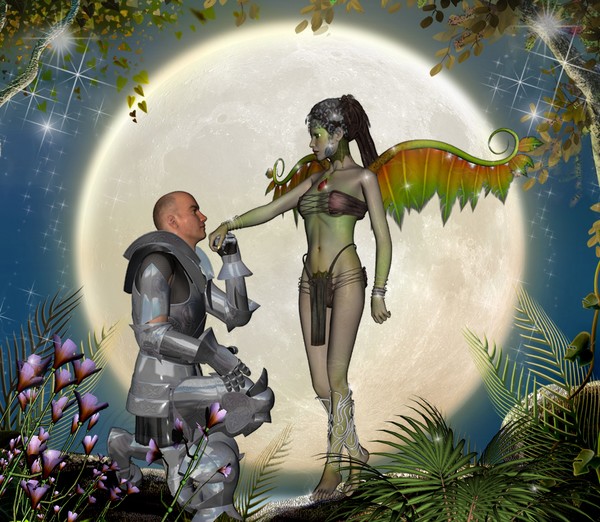 Courting Lady Moonlight