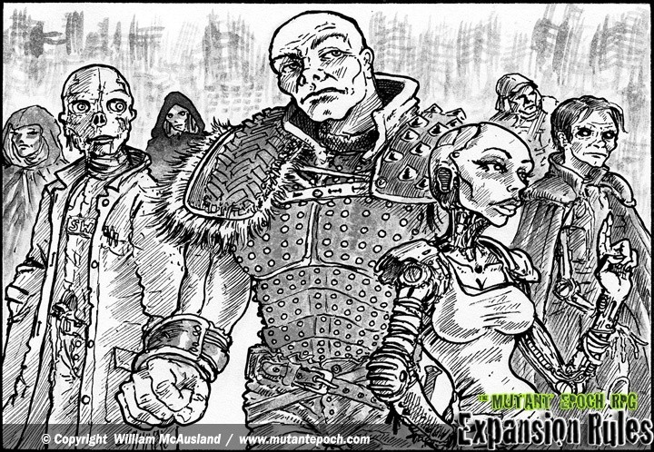 Assorted Android Characters