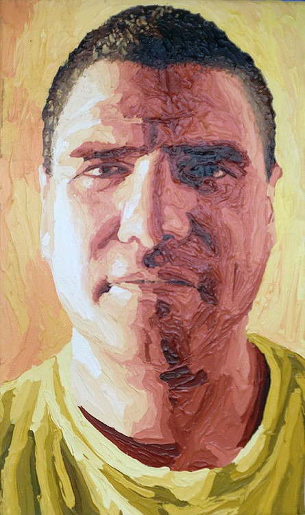 expressive  portraits paintings realism  artist painter raphael perez biography resume life story 