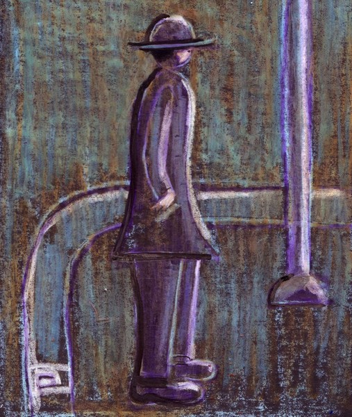 A MAN WAITING   
