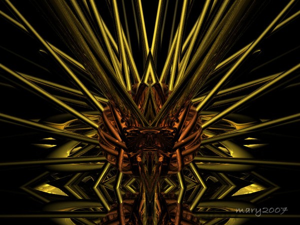 Golden Alien Temple