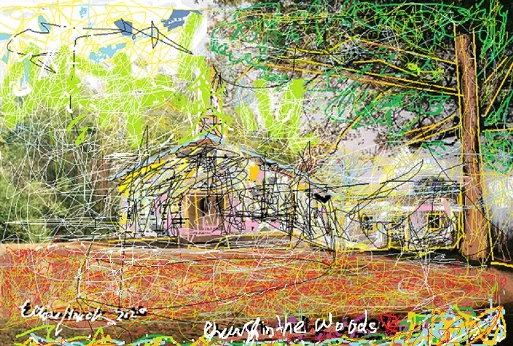 Church in the Woods......(c) 2020 elton houck