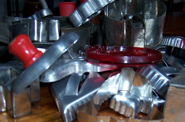 OLD AND NEW COOKIE CUTTERS