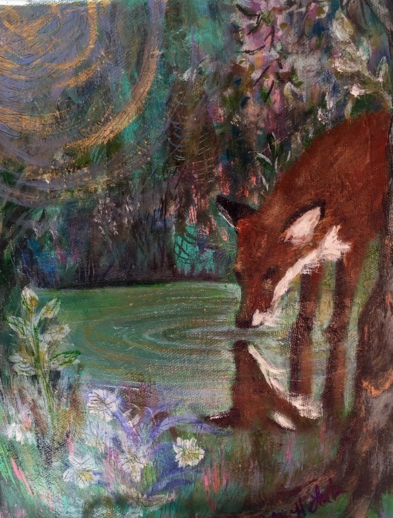 Reflection in the Woods