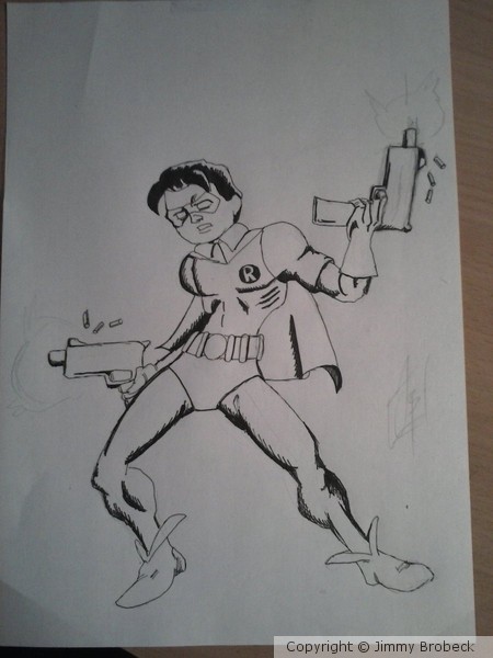 an angry little boy wonder