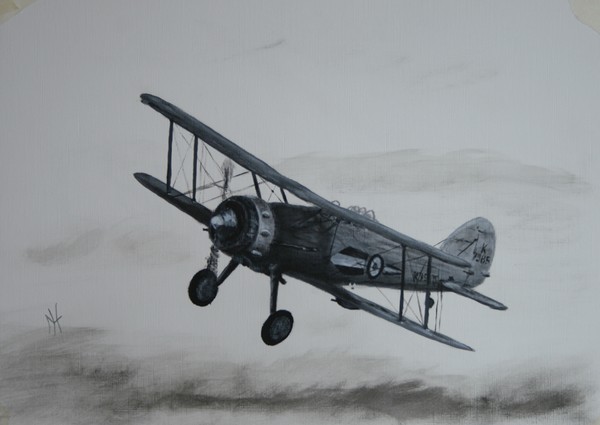 Glosters biplane fighter