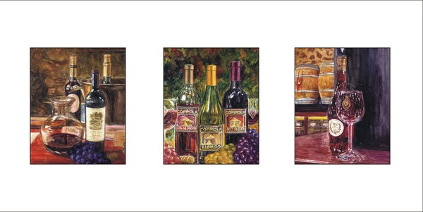 Niebaum Coppola Wine Art By Yuriy B.