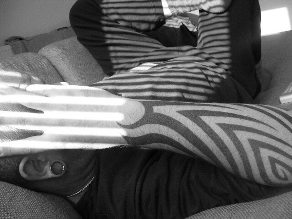 Tribal Arm Tattoo 