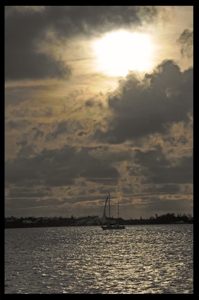 Sunset boats