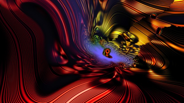 Journey through a fractal landscape #5