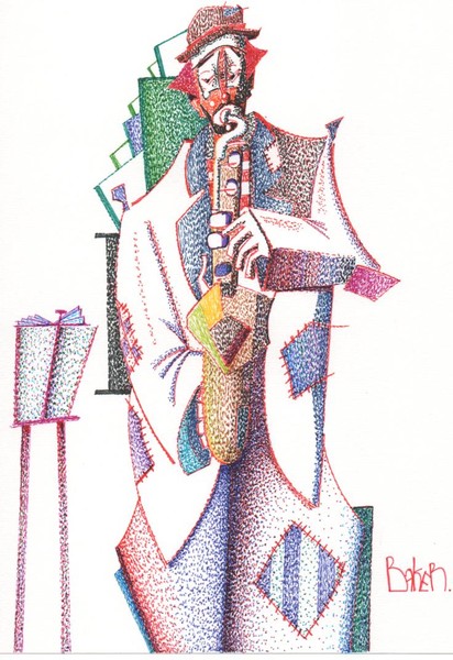 The Clown with SAX appeal