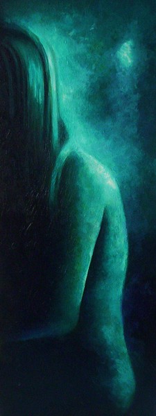'Blue Lady' 2 Of 3 (Figure Study)