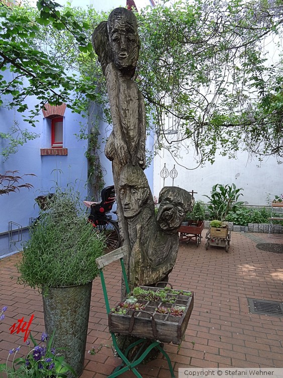 backyard in Dresden