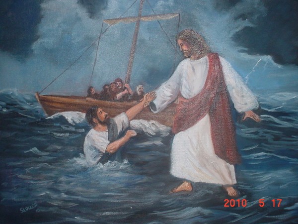 Jesus and Peter