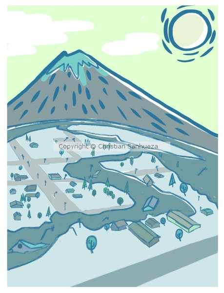 Río Inundando Chaitén