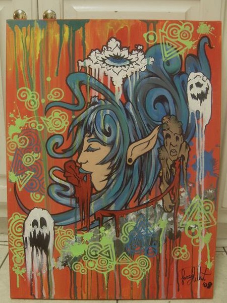 Heart Eater (18x24)