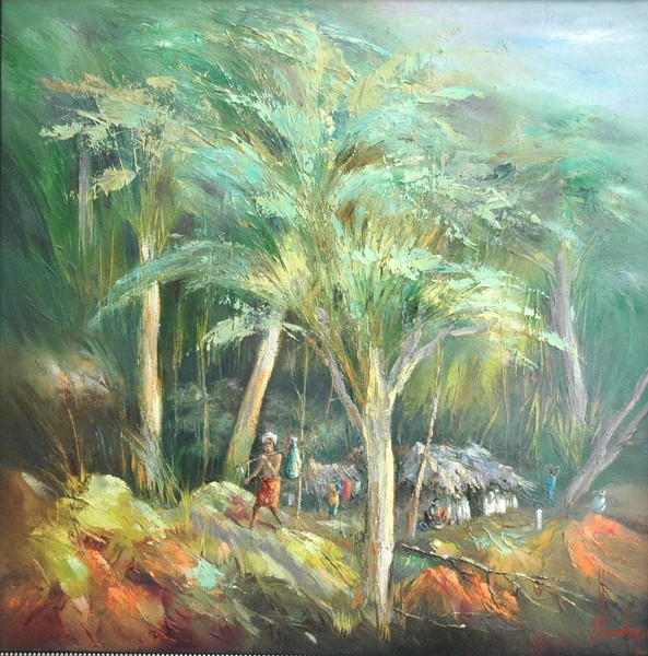Village scene