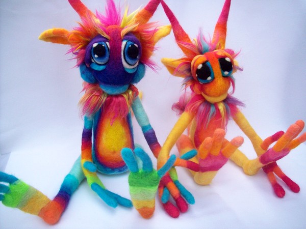 Rainbow Tie Dye Goblins