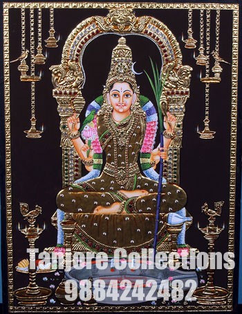Tanjore Paintings | Kamatchi 